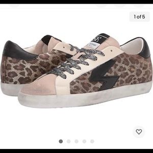 Sam Edelman Leopard Print Areson Sneakers Size 8.5
